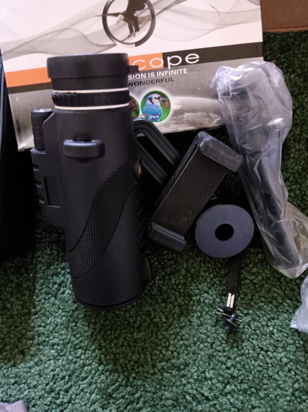 Unbranded Telescope. See Pictures For Details.